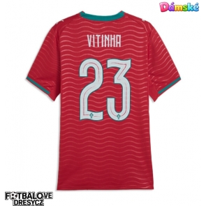 Portugalsko Vitinha #23 Dámské Domácí Dres MS 2026 Krátký Rukáv Portugalsko Vitinha #23 Dámské Domácí Dres MS 2026 Krátký Rukáv
